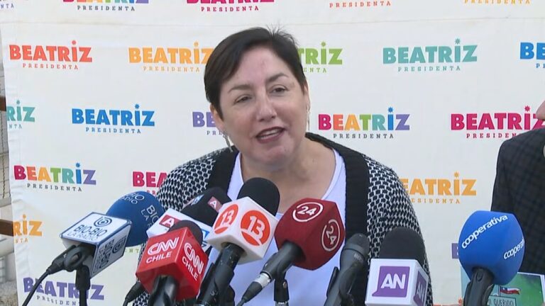 Beatriz Sánchez expone su postura frente a la candidatura parlamentaria de Mayol