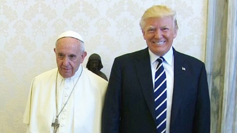 Donald Trump se reunió con el papa Francisco en el Vaticano