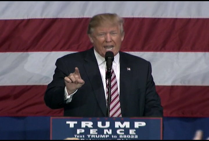 Crisis empaña viaje presidencial de Trump