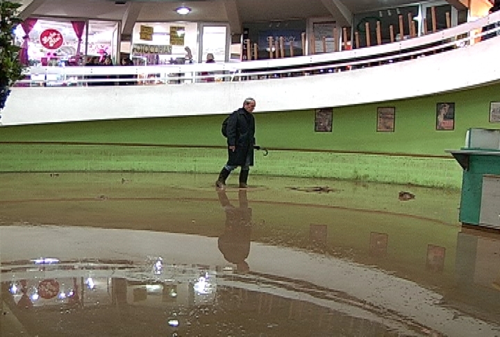 Los problemas que dejó el agua y el barro en Providencia