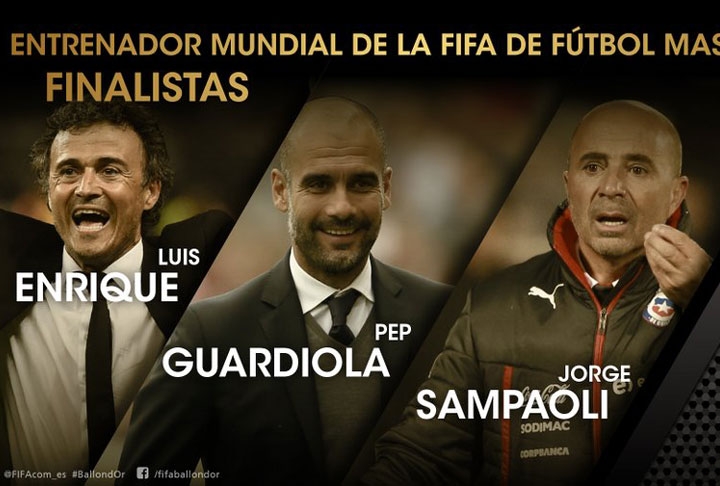 Jorge Sampaoli dentro del top 3 mundial