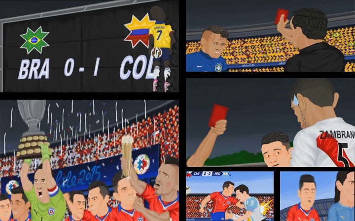 La parodia de todas las situaciones polémicas de la Copa América