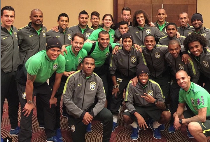 Neymar se fue de Chile y se despidió por redes sociales