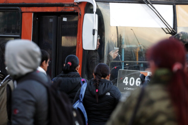 Se suspende servicio del Transantiago por condiciones de seguridad