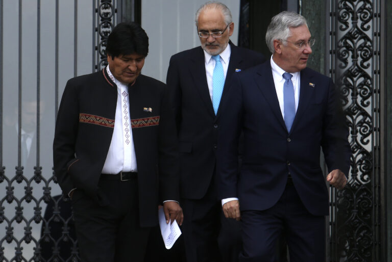 Evo Morales tras la derrota en La Haya: 