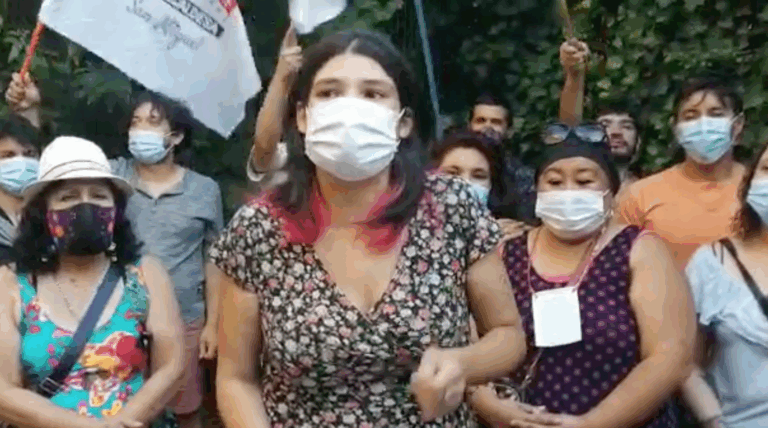 Erika Martínez, ganadora de las primarias FA en San Miguel: 