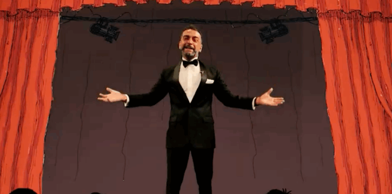 Vuelve a ver la rutina de Jorge Alís en los Premios Caleuche 2021