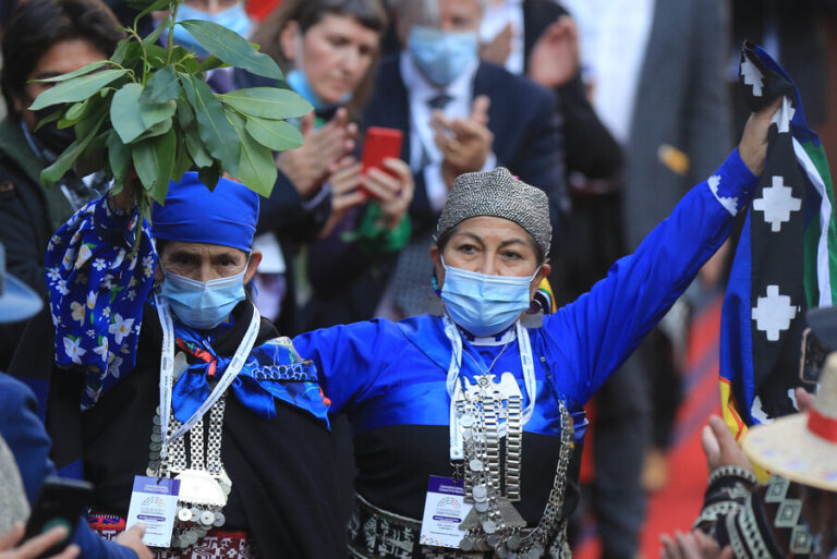 Elisa Loncón tras asumir como presidenta de la CC: 