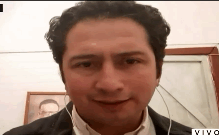 Diego Ancalao, precandidato presidencial mapuche: 