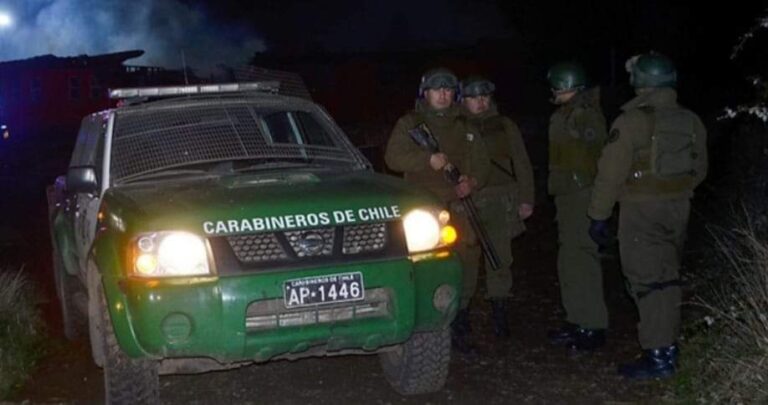 Una persona falleció tras enfrentamiento con Carabineros en La Araucanía