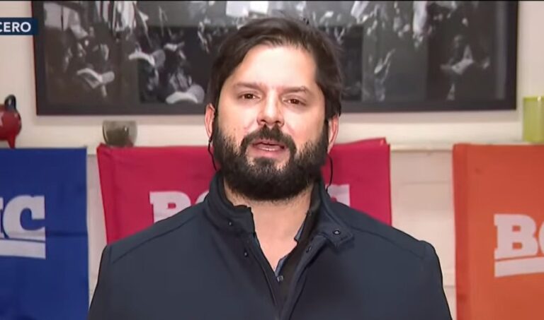 Boric marca su diferencia con Sichel: 