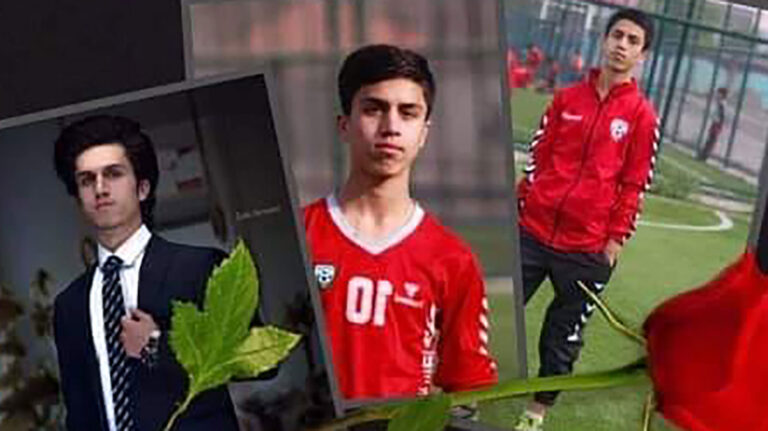 Confirman muerte de joven futbolista afgano tras caer de un avión militar en pleno vuelo