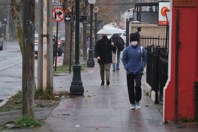 Dirección Meteorológica emitió alerta por precipitaciones que afectarán a la RM y O'Higgins
