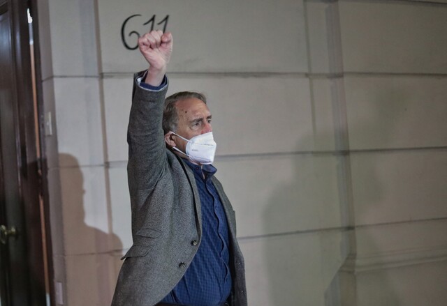 Abanderado de Unión Patriótica: Eduardo Artés inscribió su candidatura presidencial