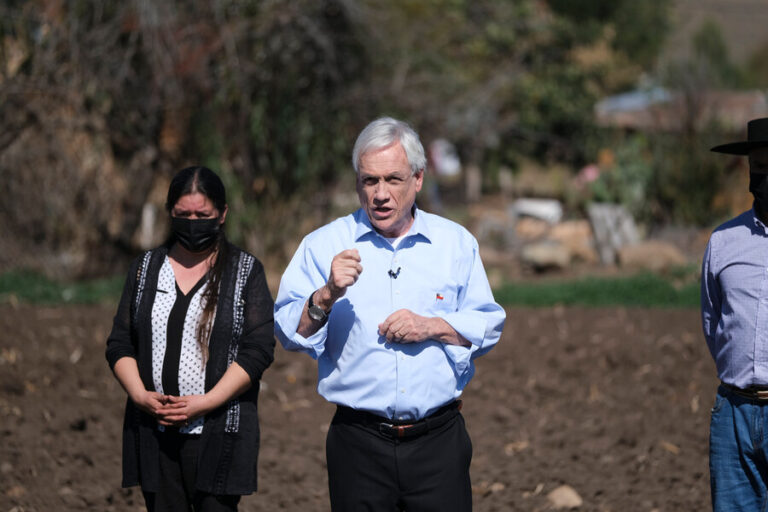 Por condiciones de sequía: Presidente Piñera anunció emergencia agrícola en la Región Metropolitana