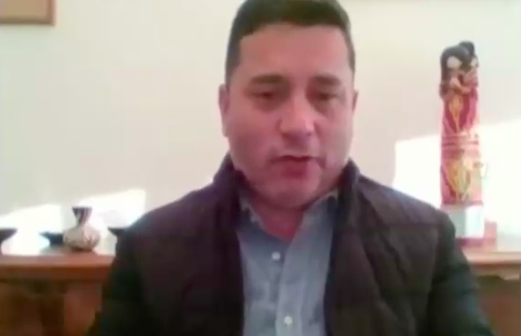 Cuevas tras lanzar su precandidatura presidencial: 