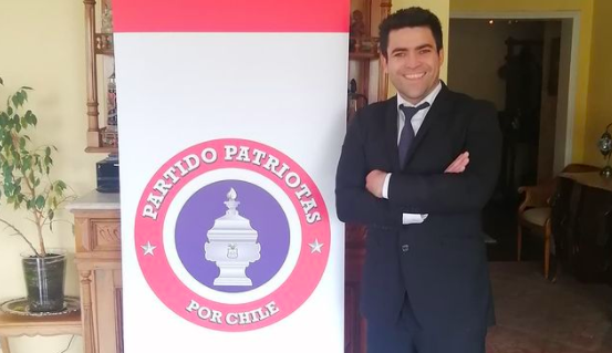Hijo de Eduardo Bonvallet anunció precandidatura por el Partido Patriotas por Chile