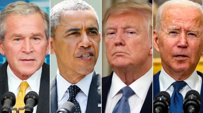 Cómo los últimos 4 presidentes de EE.UU. influyeron en la actual crisis en Afganistán