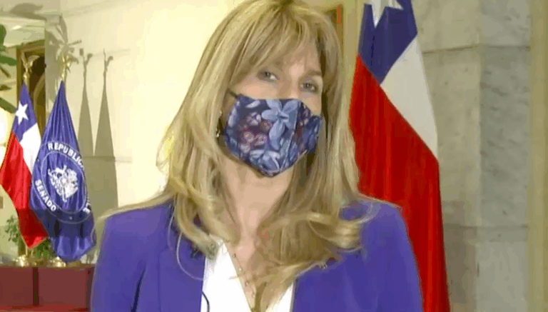 Ximena Rincón, presidenta del Senado: 