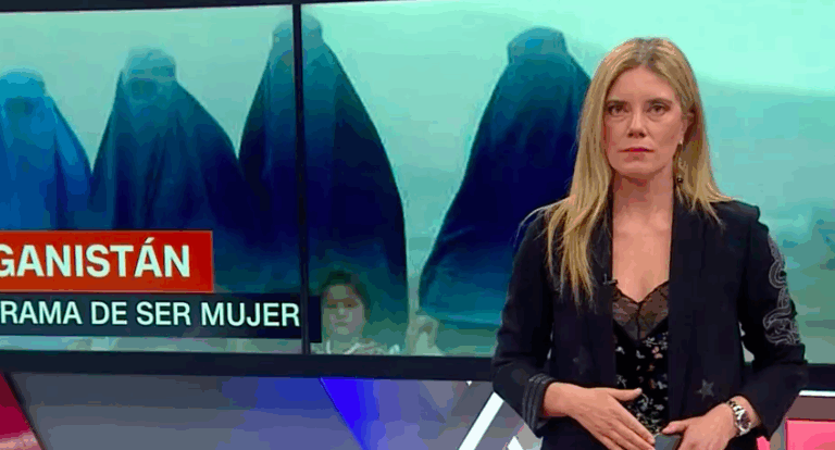 Mónica Rincón por situación de mujeres afganas: 