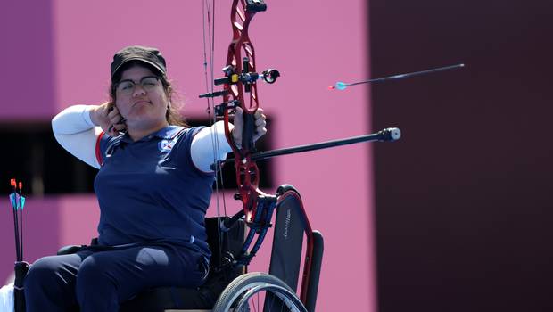 Revelación chilena en los Juegos Paralímpicos: Mariana Zúñiga ganó la medalla de plata en tiro con arco