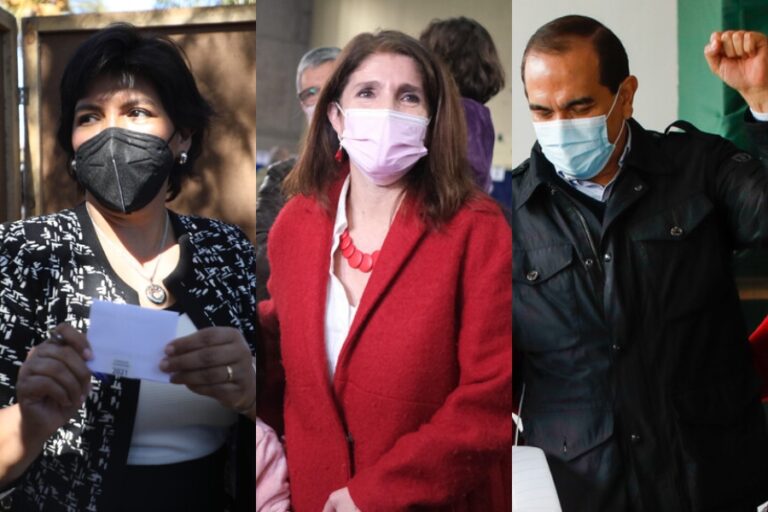 En compañía de sus familias: Así fue la votación de Provoste, Narváez y Maldonado en la consulta de Unidad Constituyente