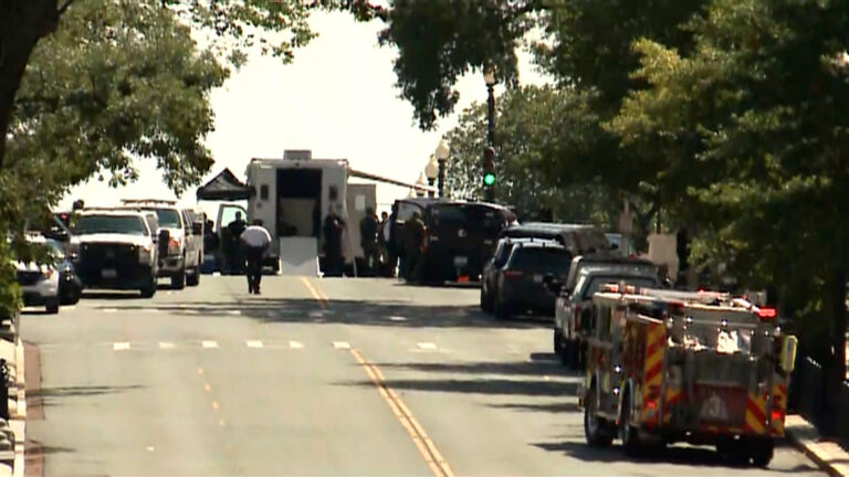 Estados Unidos: Se entregó el sospecho que dijo tener una bomba en las cercanías del Capitolio