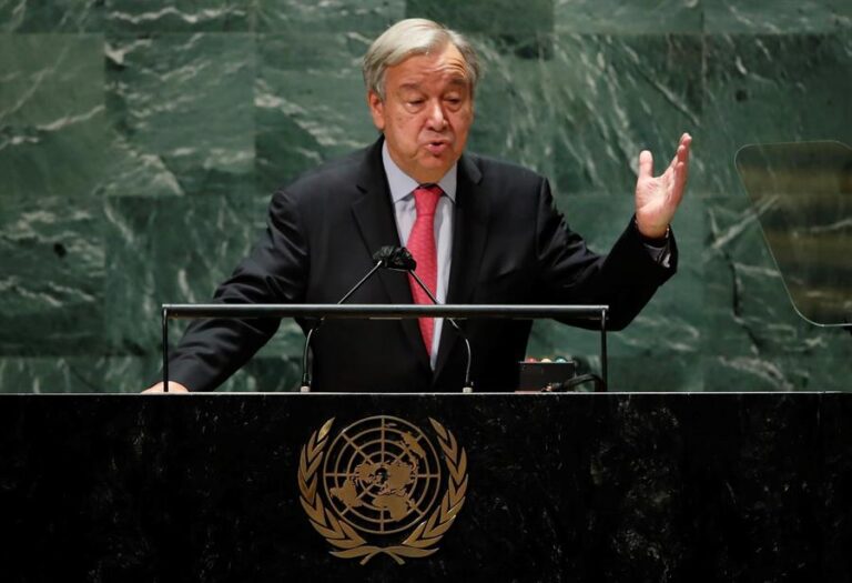 Asamblea General de la ONU: Guterres alerta al mundo de “callejón sin salida” por el COVID-19 y crisis climática