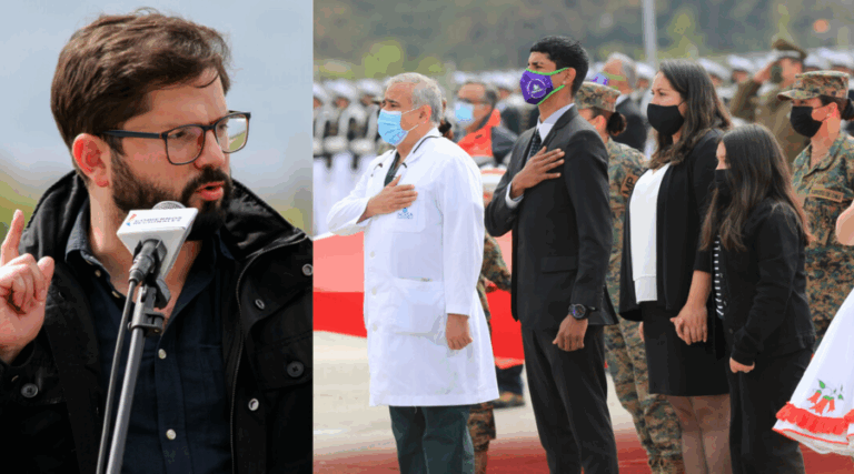 Boric tras homenaje a funcionarios de salud en la Parada Militar: “Esos $218 millones se podrían haber usado para mejoras laborales”