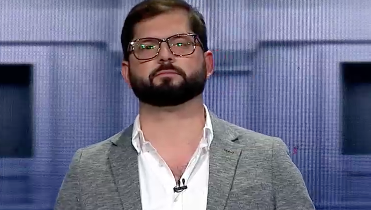 El minuto final de Gabriel Boric: 