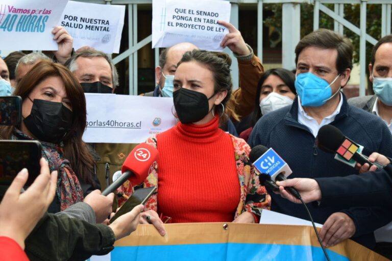 Lanzan campaña para presionar tramitación del proyecto de reducción de jornada laboral a 40 horas
