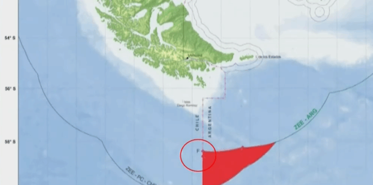 Sería distinta a la disputa por Beagle: Qué es lo que está en discusión entre Chile y Argentina al sur del continente