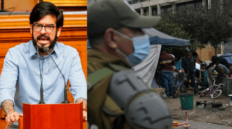Dirigente opositor venezolano lamentó el desalojo de campamento de migrantes en Iquique