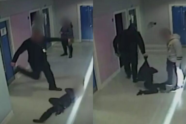 Registran agresión de oficial de policía a un niño de 10 años con autismo