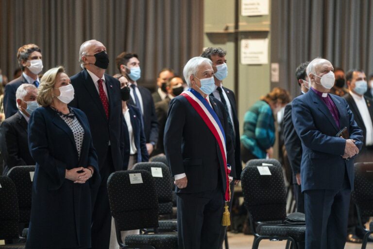 Presidente Sebastián Piñera encabezó su último Te Deum Evangélico