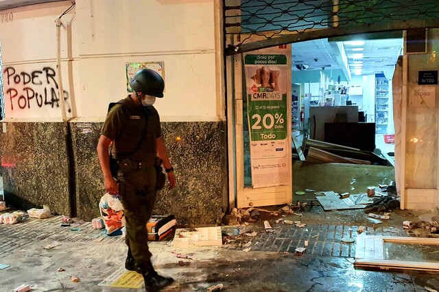 Presidenciables se refirieron a los hechos delictuales que ocurrieron en un nuevo 18-O