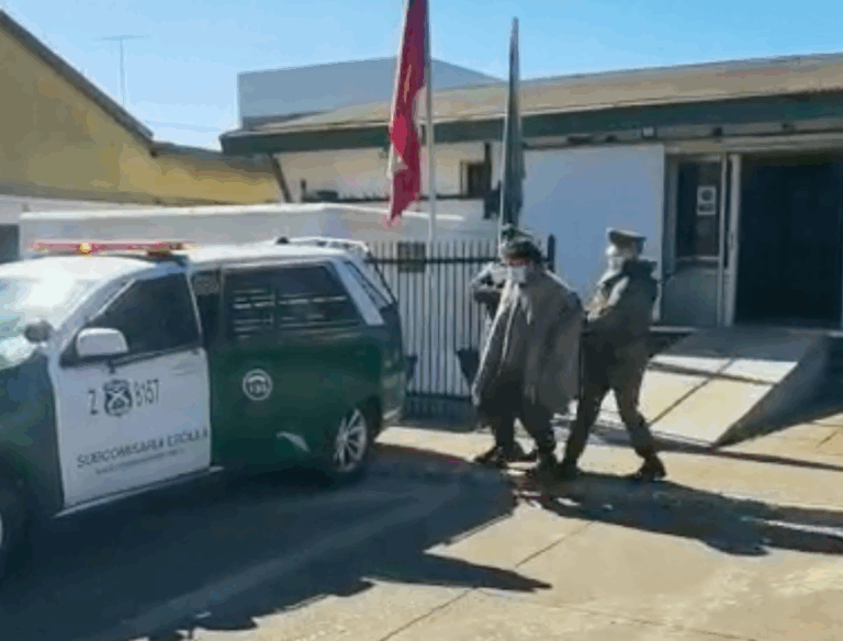 Detienen a hijos de Víctor Ancalaf por presunta participación en el homicidio del sargento Benavides