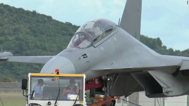 Estados Unidos insistió a China a terminar con su actividad militar cerca de Taiwán