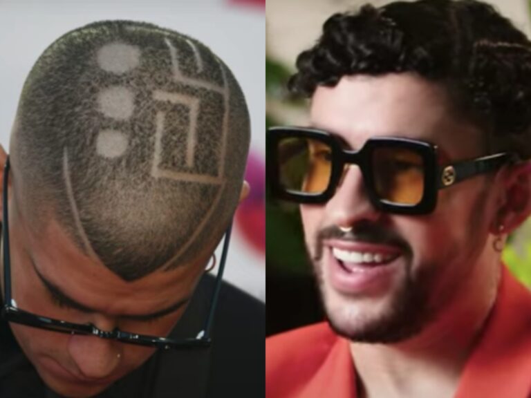 “Es un llamado a los alienígenas”: Bad Bunny explicó uno a uno sus cortes de pelo más icónicos