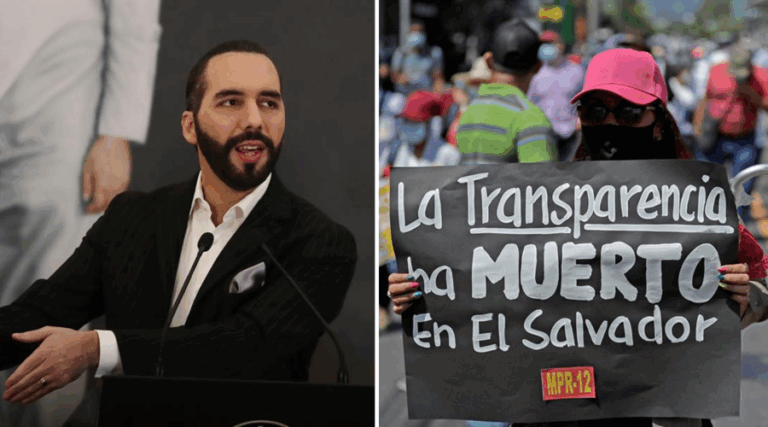 Miles de salvadoreños marcharon contra las políticas impuestas por el gobierno de Nayib Bukele