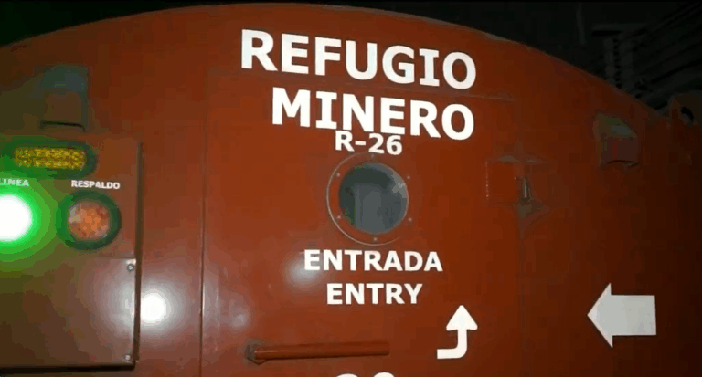 Protección ante accidentes: Los refugios mineros que salvan vidas