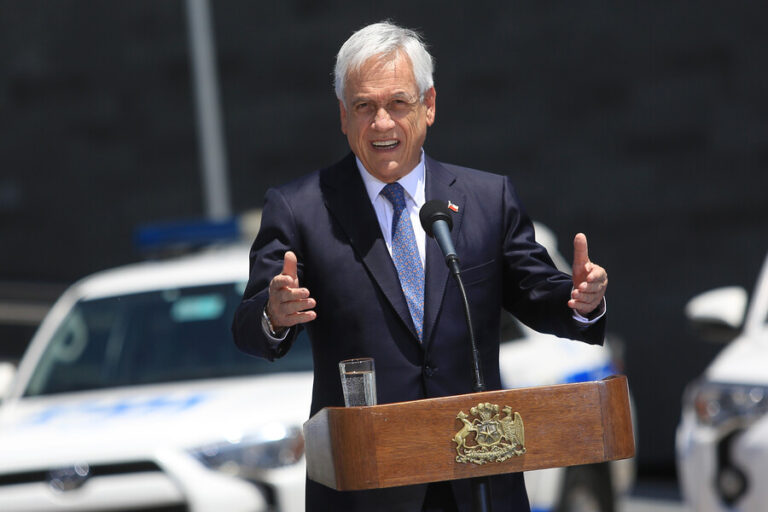 Presidente Piñera solicitó al Congreso extender el Estado de Excepción en la macrozona sur