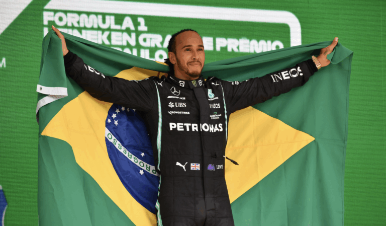 Fórmula Uno: Hamilton se quedó con el GP de Brasil y encendió la recta final del campeonato mundial