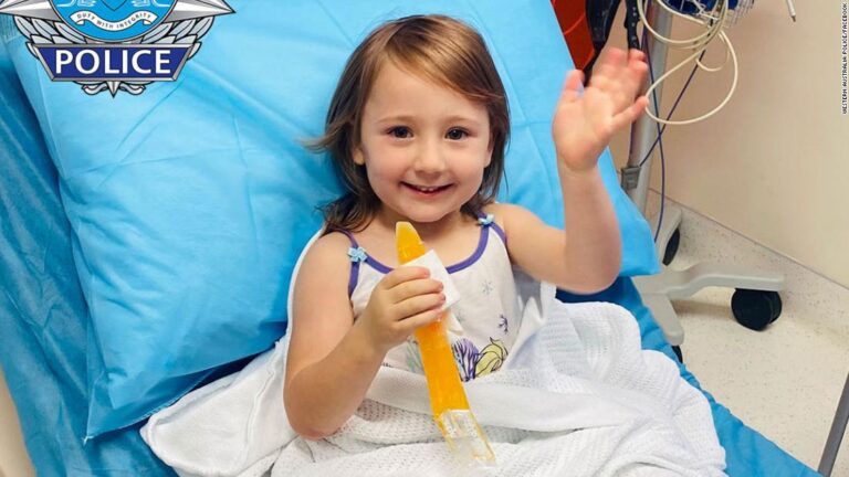 Encuentran con vida a niña de 4 años desaparecida hace más de dos semanas en Australia: Un hombre fue detenido