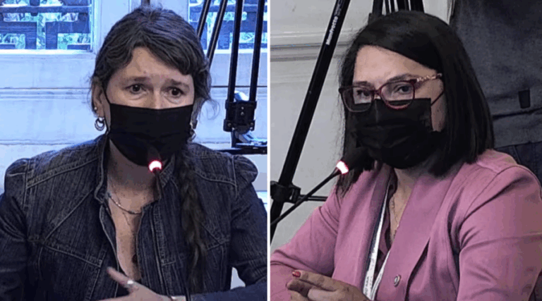 Vanessa Hoppe se emocionó durante emplazamiento a Ruth Hurtado: 