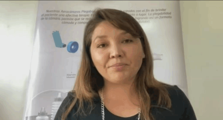 Andrea Vargas: Muchos tratamientos respiratorios 
