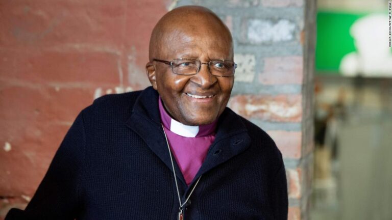 Sohr tras muerte de Desmond Tutu: 