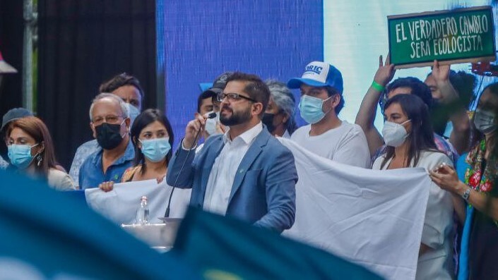 Gabriel Boric en su cierre de campaña: 