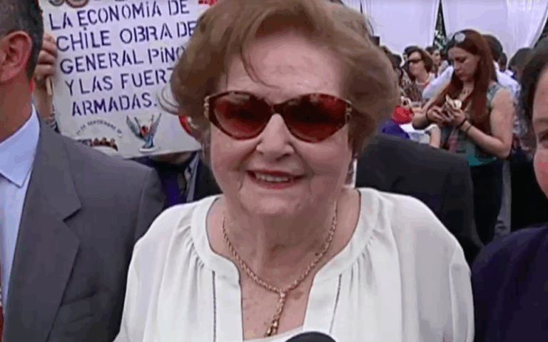 Las últimas declaraciones de Lucía Hiriart a la televisión nacional