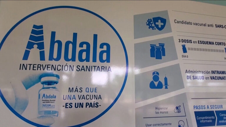 México autorizó el uso de emergencia de la vacuna cubana Abdala